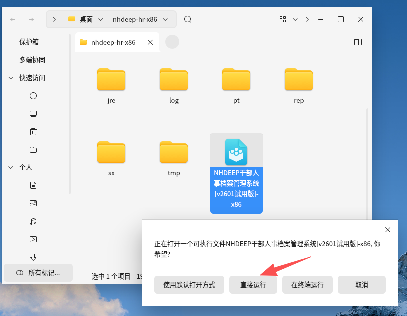 运行系统